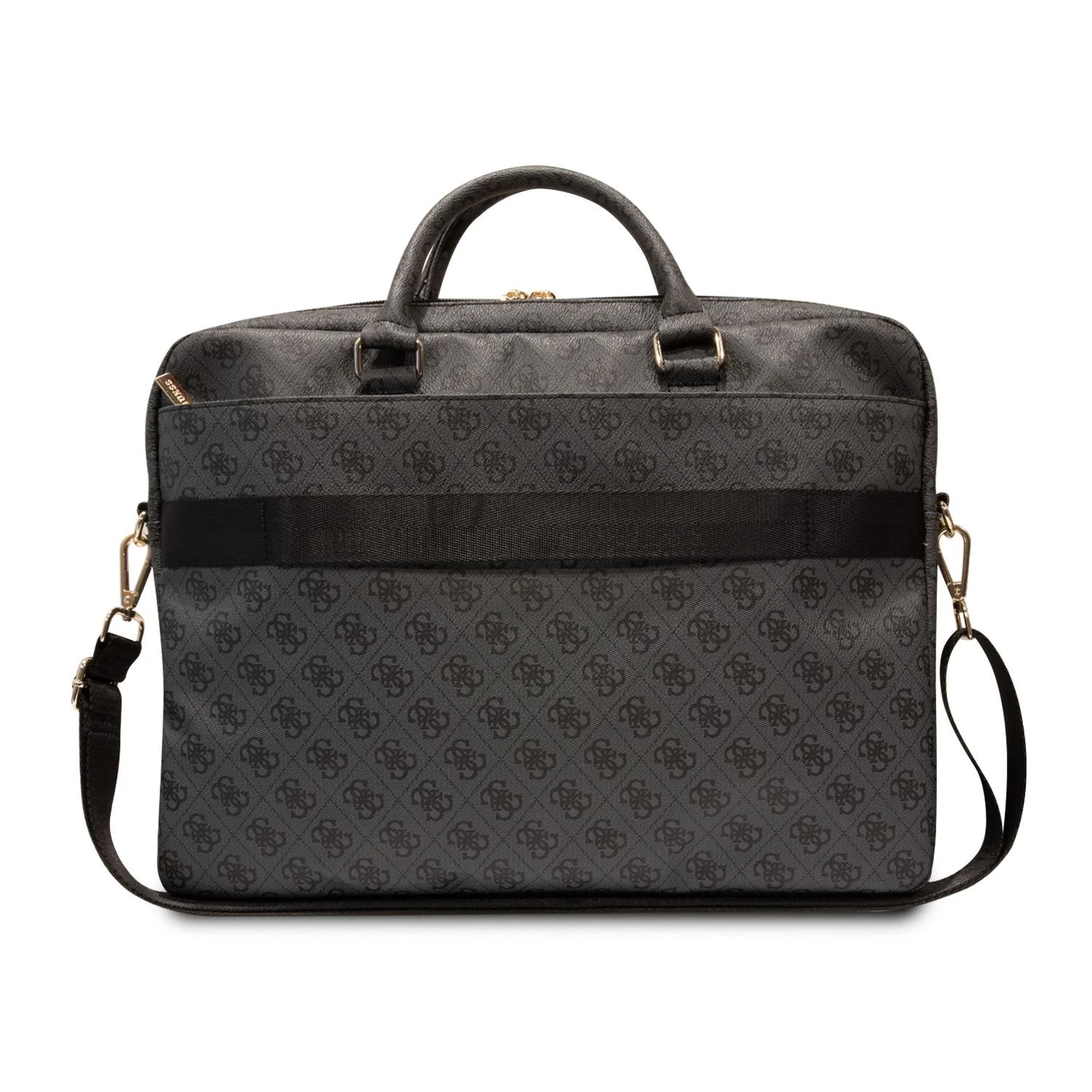 Nešiojamo kompiuterio krepšys 16" Guess 4G Printed Stripes (GUCB15P4RPSK) juodos spalvos