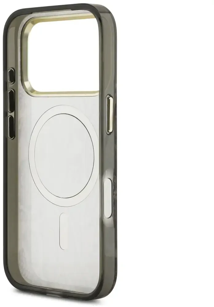 Dėklas Guess Python Pattern MagSafe Case for iPhone 17 Pro / 18 Pro - Brown