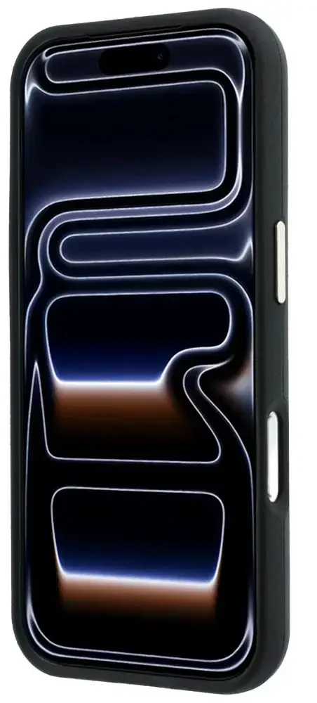 Dėklas Guess Smooth & Big Strass Logo & Strap Case for iPhone 18 Pro Max / 17 Pro Max juodas