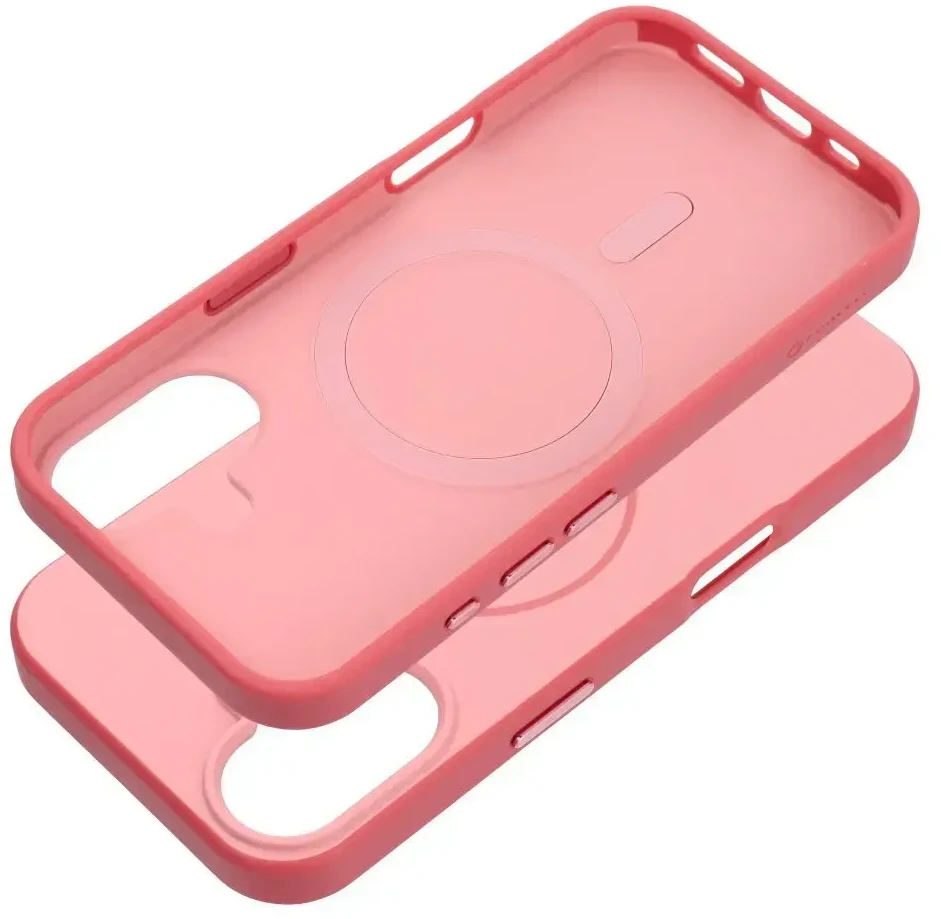 Dėklas iPhone 17 Forcell F-Protect Chromatic Premium, suderinamas su MagSafe, rožinės spalvos