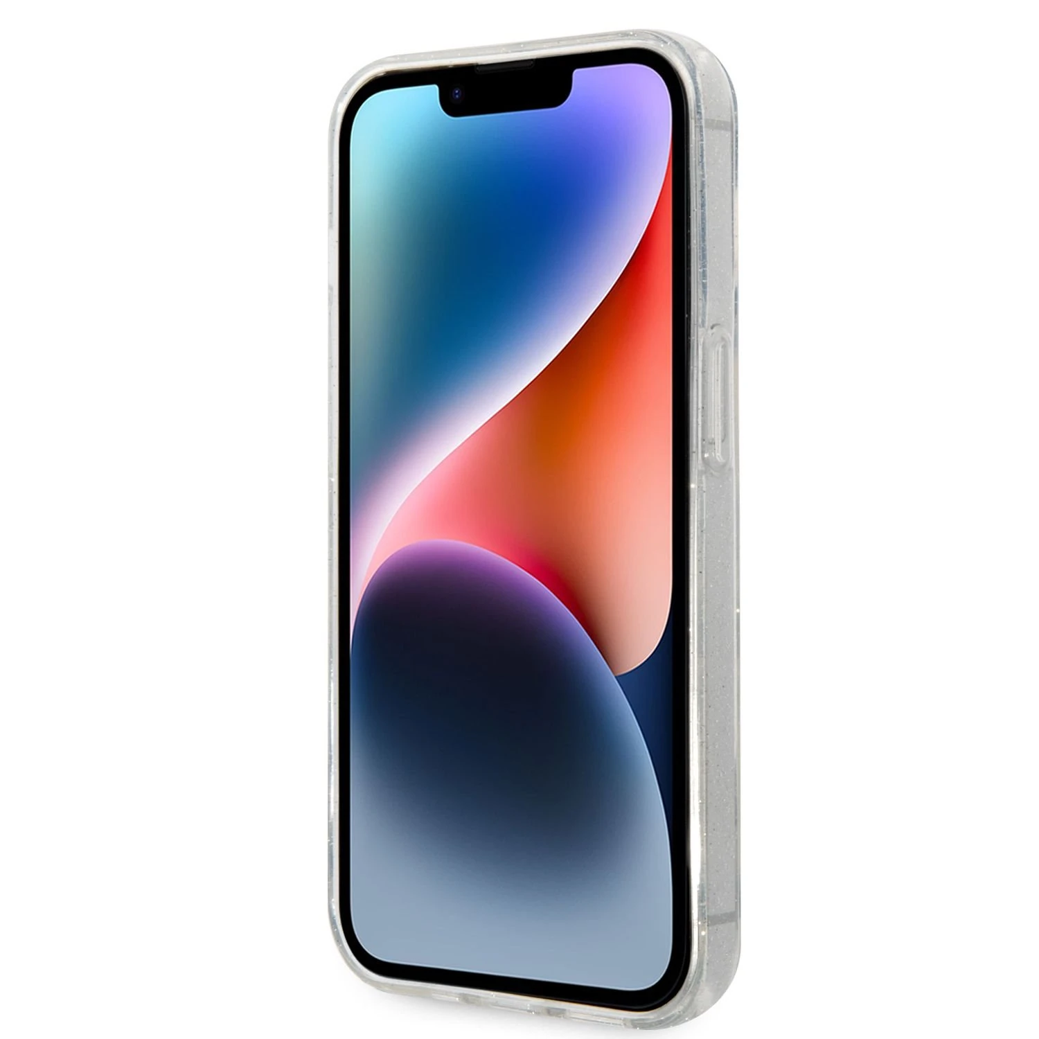 Apple iPhone 14 Pro Karl Lagerfeld dėklas IML GLIT NFT Karl&Choupette (KLHCP14LHNKCTGT) skaidrus