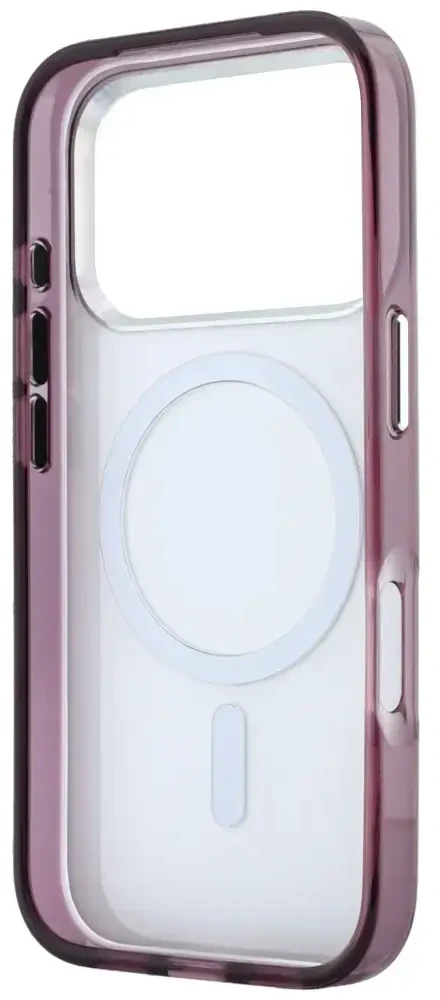 Dėklas Karl Lagerfeld IML Ikonik Sketch Print MagSafe do iPhone 18 Pro / 17 Pro bordo spalvos
