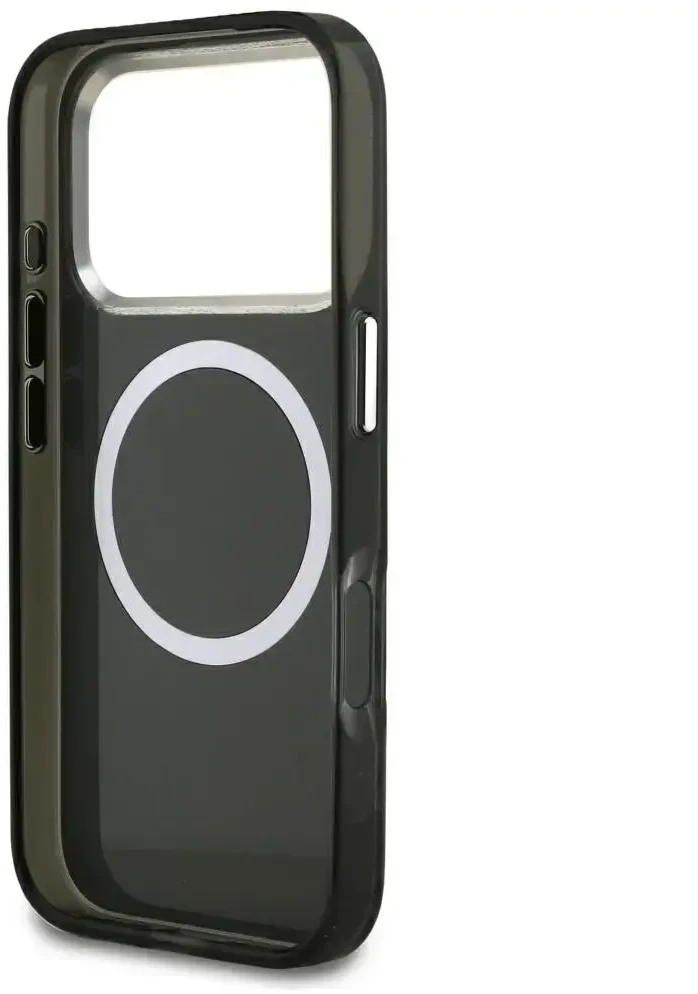 Dėklas Karl Lagerfeld IML Karl Head Logo MagSafe skirtas iPhone 17 Pro juodas