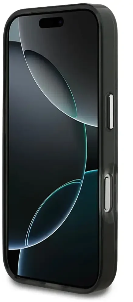 Dėklas Karl Lagerfeld IML Karl Head Logo MagSafe skirtas iPhone 17 Pro juodas