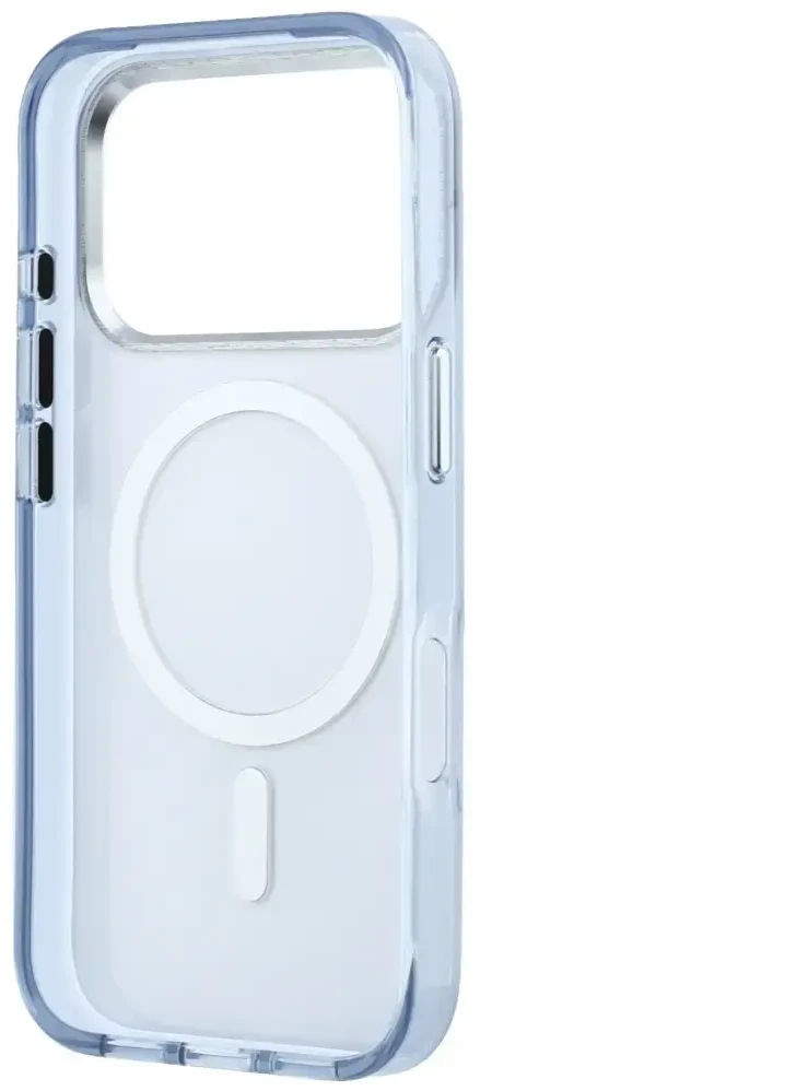 Dėklas Karl Lagerfeld IML Karl&Choupette Bodies Sketch Print MagSafe case for iPhone 17 Pro / 18 Pro - light mėlynas