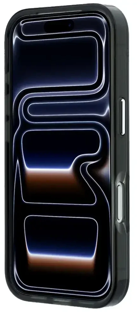Dėklas Karl Lagerfeld IML Karl&Choupette Bodies Sketch Print MagSafe Case for iPhone 17 Pro / 18 Pro - Juodas