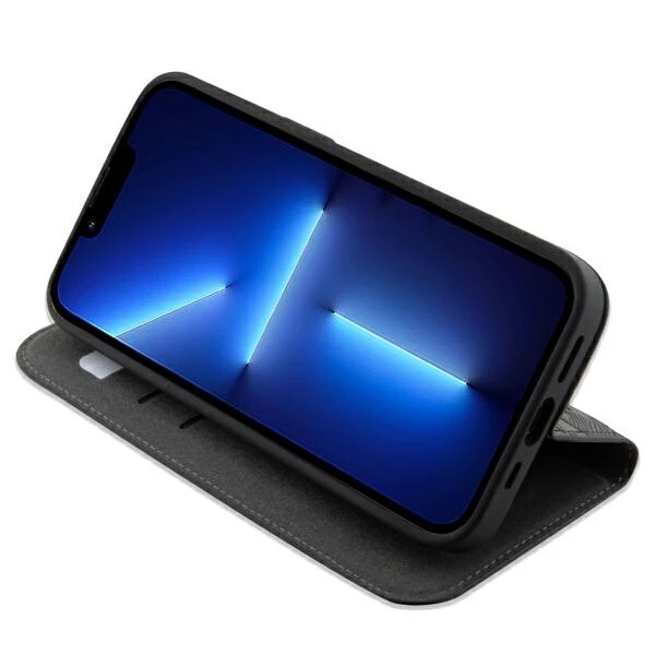 Dėklas Karl Lagerfeld KLBKP14XSAKLHPK IPHONE 14 PRO MAX 6.7 "BOOKCASE Juodas/Juodas SAFFIANO MONOGRAM