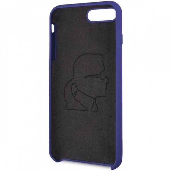 Dėklas Karl Lagerfeld KLHCI8LSLVOG iPhone 7/8 Plus hardcase violetinė/violetinė Silicone