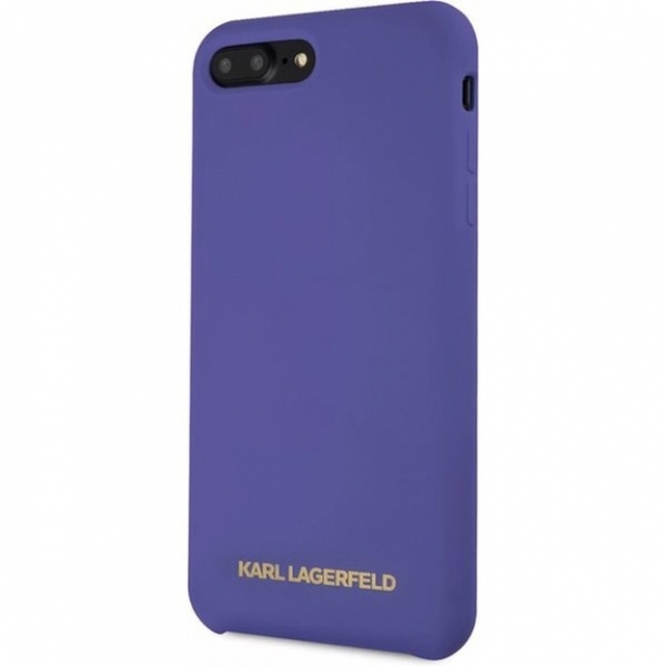 Dėklas Karl Lagerfeld KLHCI8LSLVOG iPhone 7/8 Plus hardcase violetinė/violetinė Silicone