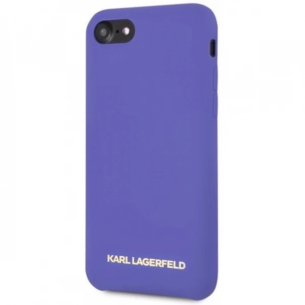 Dėklas Karl Lagerfeld KLHCI8SLVOG iPhone 7/8 SE 2020 / SE 2022 hardcase violetinė/violetinė Silicone