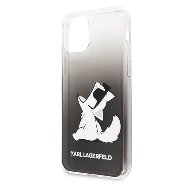 Dėklas Karl Lagerfeld Choupette Fun iPhone 11 Pro Max Case - Juodas