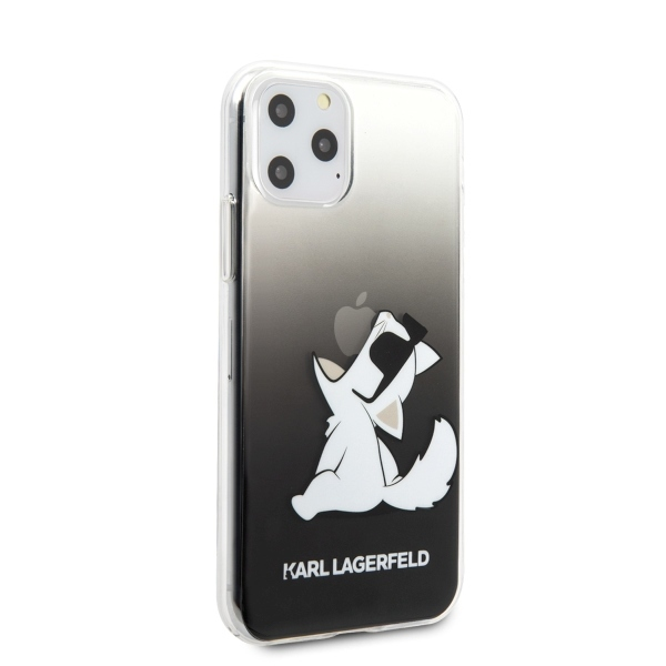 Dėklas Karl Lagerfeld Choupette Fun iPhone 11 Pro Max Case - Juodas