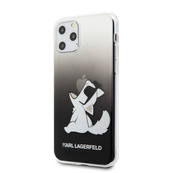 Dėklas Karl Lagerfeld Choupette Fun iPhone 11 Pro Max Case - Juodas