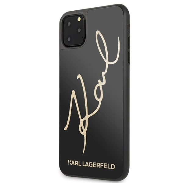 Dėklas Karl Lagerfeld, skirtas Apple iPhone 11 Pro Max, juodas