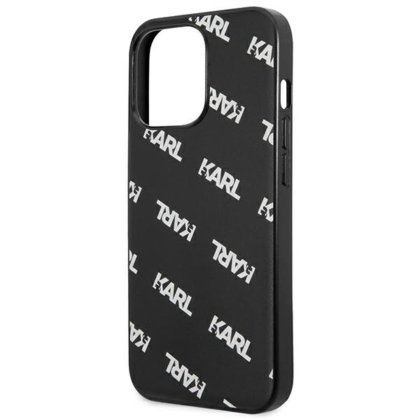 Dėklas Karl Lagerfeld KLHCP13XPULMBK3 iPhone 13Pro Max 6,7" hardcase juoda/juodas Allover