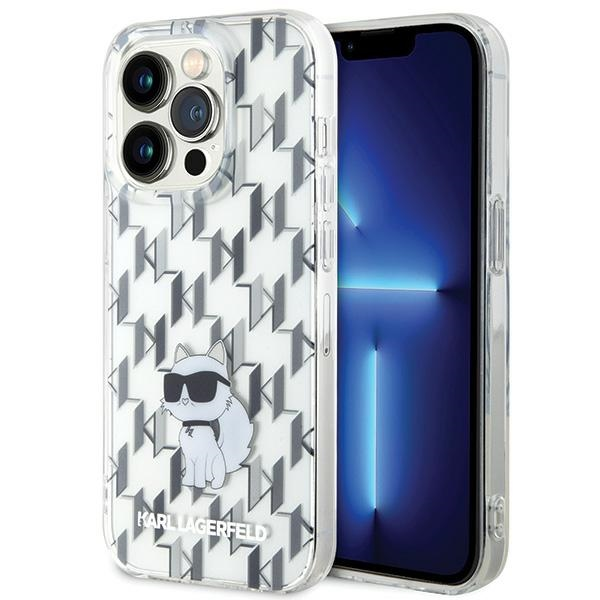Karl Lagerfeld dėklas, skirtas iPhone 15 Pro Max 6,7 KLHCP15XHNCMKLT permatomas HC IML C Monogram