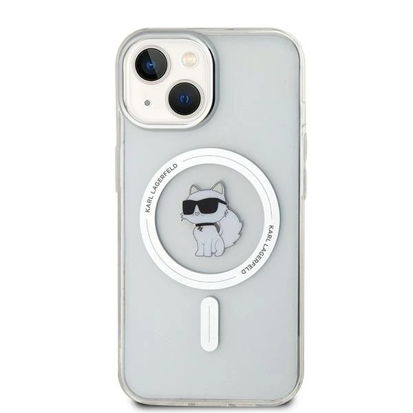 Karl Lagerfeld KLHMP12MHFCCNOT Apple iPhone 12/12 Pro 6.1″ skaidrus kietas dėklas IML Choupette