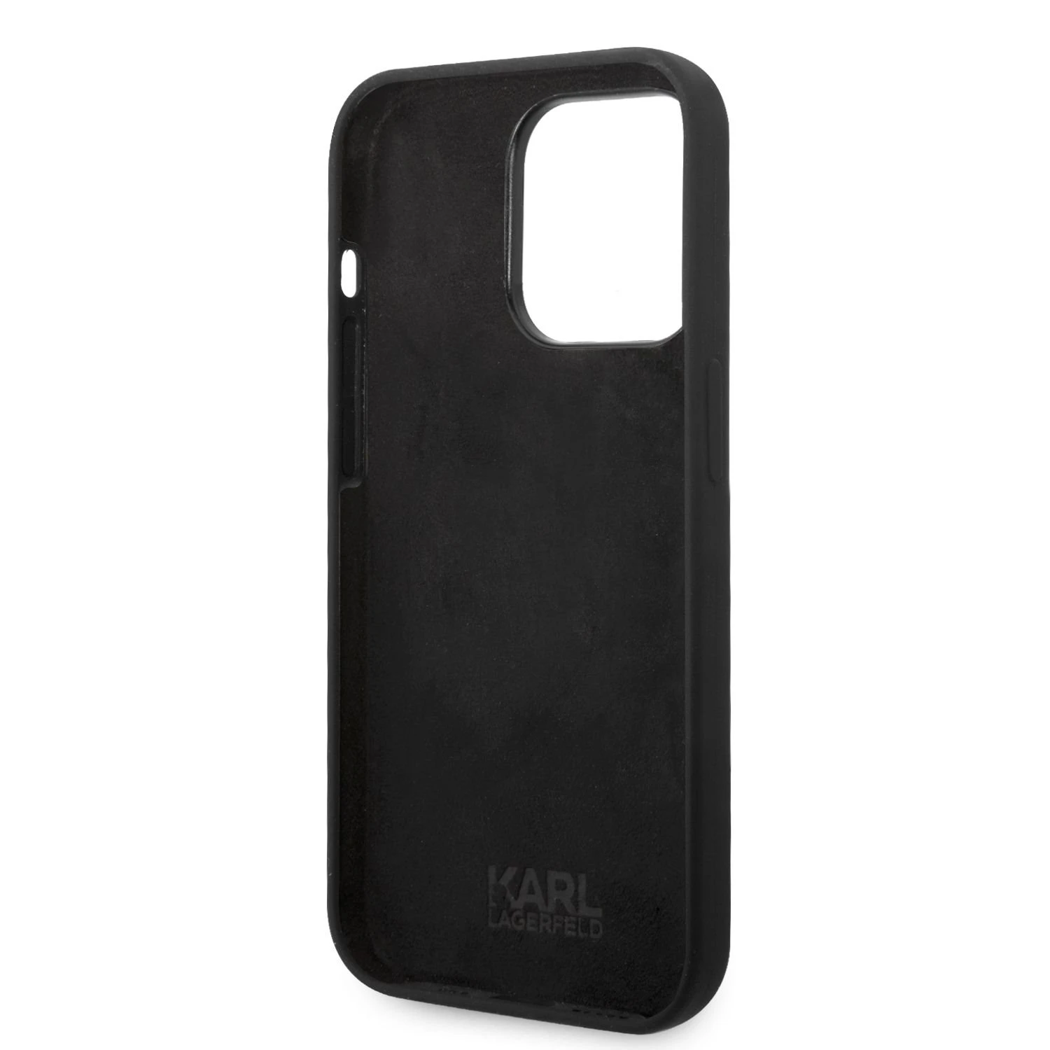 Dėklas Karl Lagerfeld KLHCP14LSNCHBCK iPhone 14Pro 6,1" hardcase juodas Silicone Choupette
