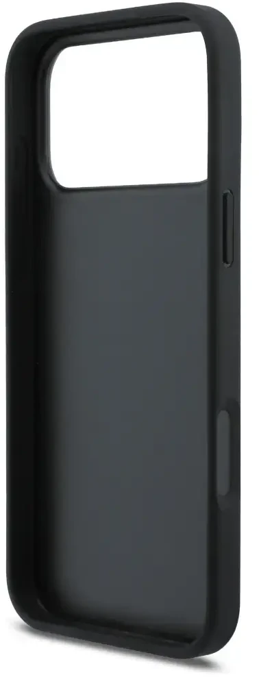 Dėklas Karl Lagerfeld case for IPHONE 17 Pro Max KLHCP17X6PRKCLK (Rhinestone W/ K&C PIN) juodas