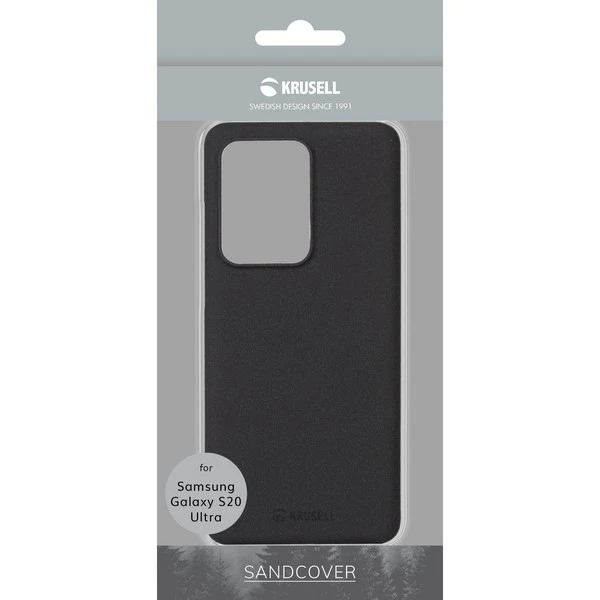 Krusell Essentials Sanddėklas Samsung Galaxy S20 Ultra juodos spalvos