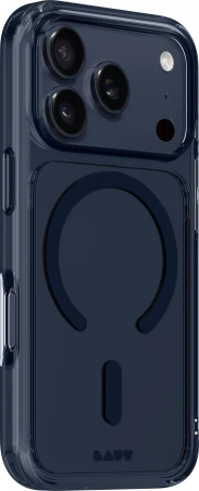 Dėklas „Laut Crystal Fluro Apple iPhone 17 Pro Max“, skaidrus, vidutinio skaidrumo