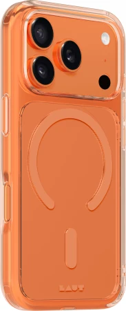 Laut Crystal Fluro dėklas skirtas Apple iPhone 17 Pro, Clear Bronze