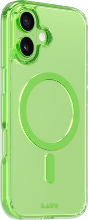 Dėklas Laut Crystal Fluro Apple iPhone 17, šviesiai žalias