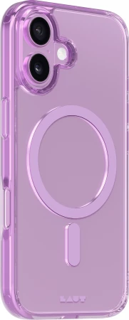 Dėklas Laut Crystal Fluro Apple iPhone 17, Light Rožinė