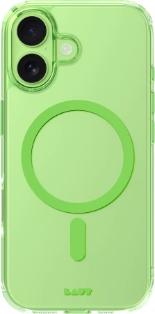 Dėklas Laut Crystal Fluro Apple iPhone 17, šviesiai žalias