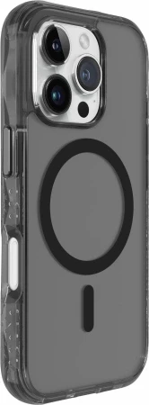 Laut Crystal Matter X MagSafe dėklas, skirtas iPhone 16 Pro Max – skaidrus juodas