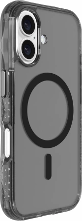 Laut Crystal Matter X MagSafe dėklas, skirtas iPhone 16 Plus – skaidrus juodas