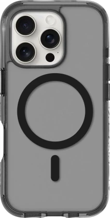 Laut Crystal Matter X MagSafe dėklas, skirtas iPhone 16 Pro – skaidrus juodas