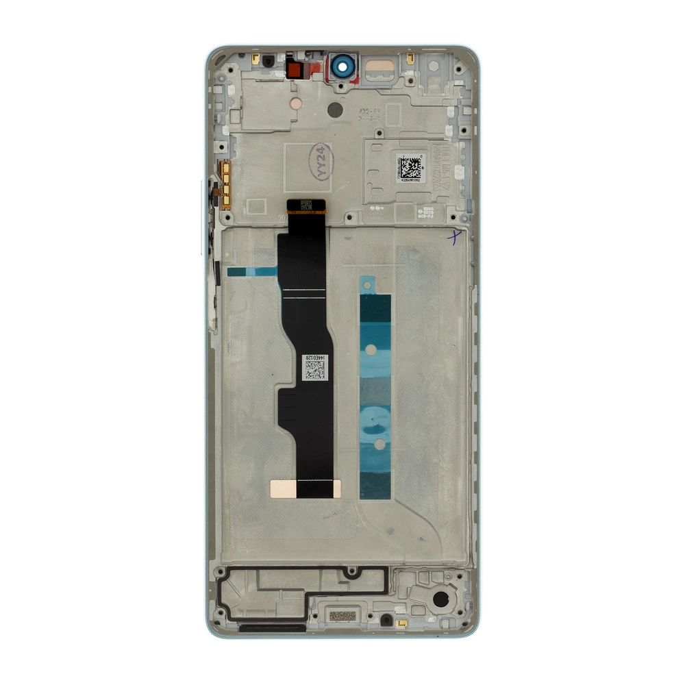 Dėklas Skystųjų kristalų ekranas + jutiklinis blokas + priekinis dangtelis, skirtas „Xiaomi Redmi Note 13 5G Mėlyna Ocean Teal“ (servisų paketas)