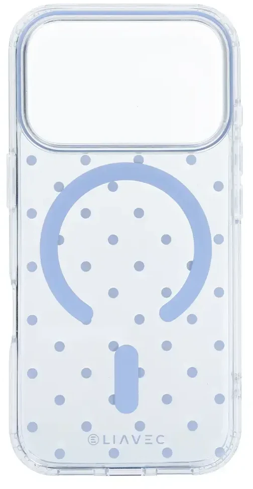 Dėklas Liavec Bubble Case do Iphone 18 Pro Max/17 Pro Max Šviesiai mėlynas