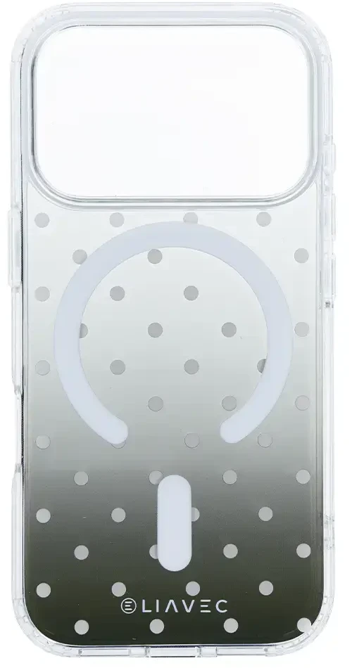 Dėklas Liavec Bubble Case do Iphone 18 Pro/17 Pro juoda