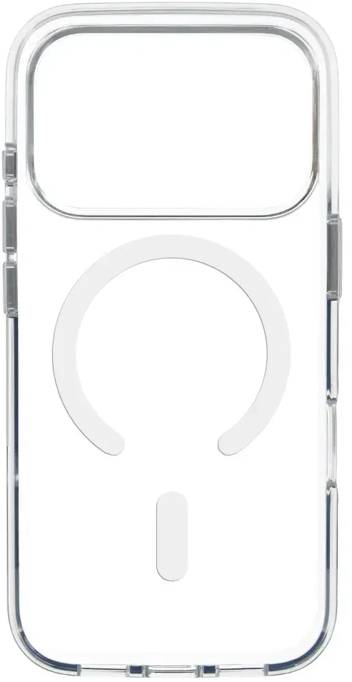 Dėklas Liavec Pure Case with camera control button do Iphone 18 Pro/17 Pro pilka