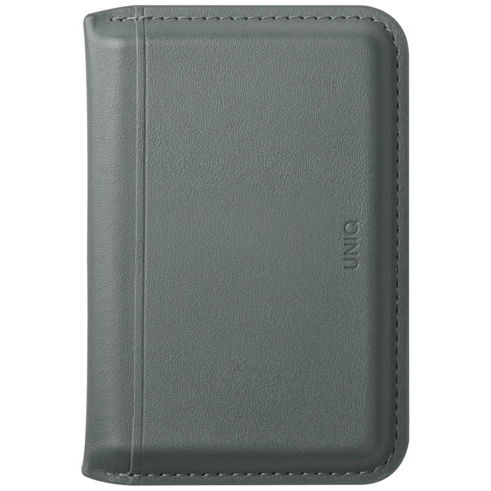 Dėklas Uniq Lyden DS RFID magnetinė piniginė su telefono stoveliu - Žalias