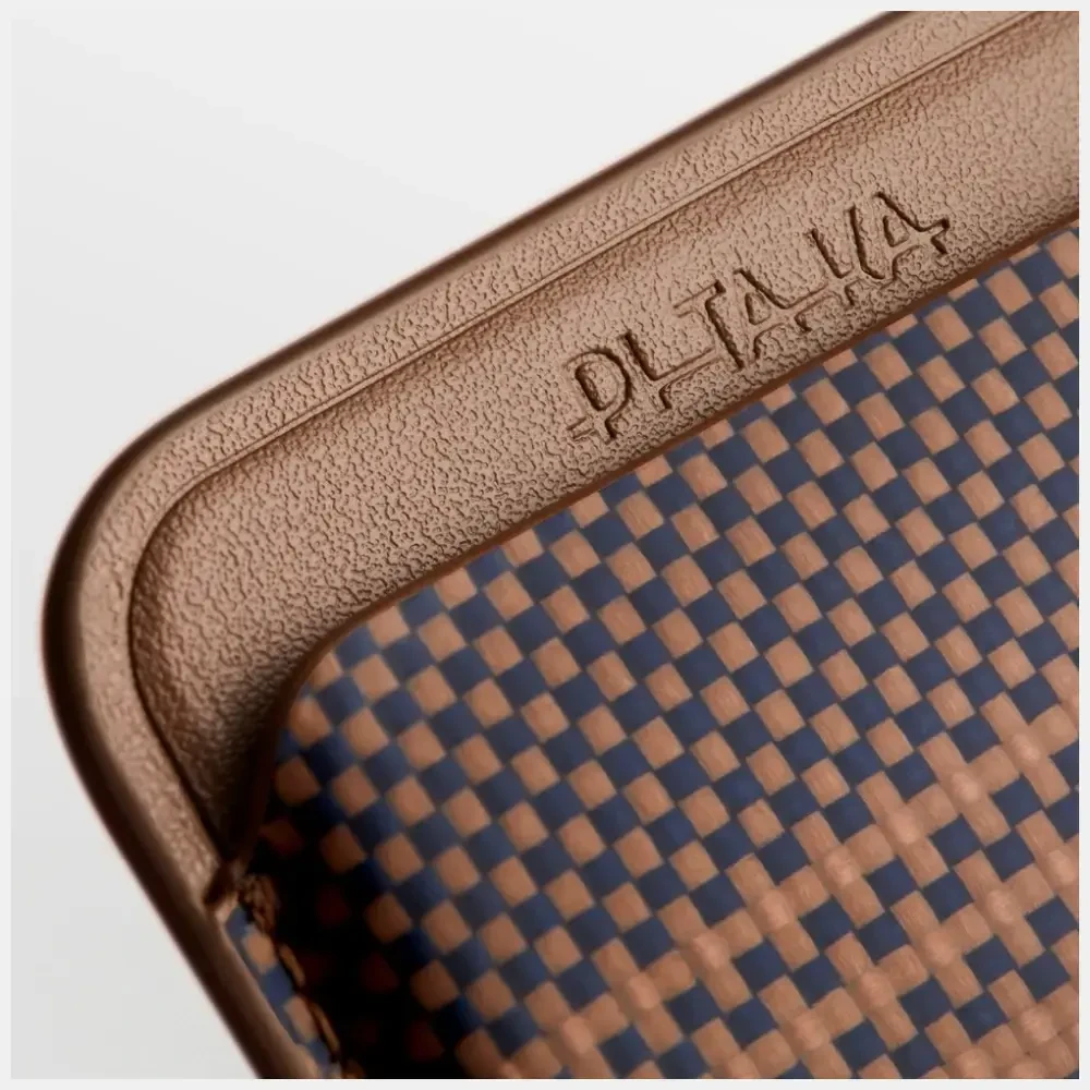 Dėklas Magnetinė piniginė PITAKA Woven Wallet MagSafe telefonui, sunset