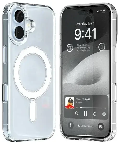 „Mercury MagSafe Jelhard“ dėklas Apple iPhone 166,1 colio skaidrus