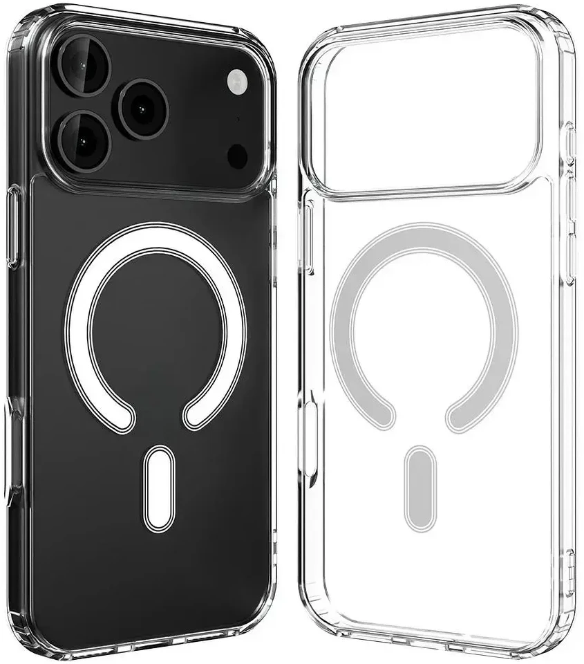 Dėklas Mercury Jelhard MagSafe skirtas Apple iPhone 17 Pro Max skaidrus