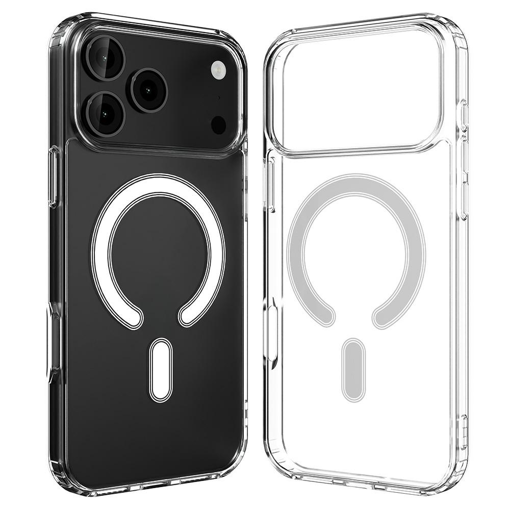 Dėklas Mercury Jelhard MagSafe skirtas iPhone 17 Pro Max skaidrus