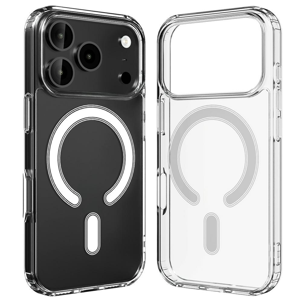 Dėklas MERCURY JELL HARD IPHONE 17 PRO / 18 PRO MAGSAFE SKAIDRUS