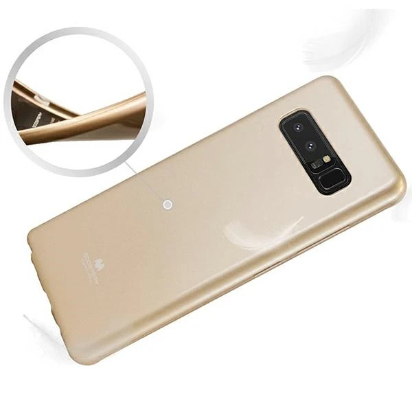 Dėklas MERCURY JELLY CASE GOLD IPHONE 12 PRO MAX