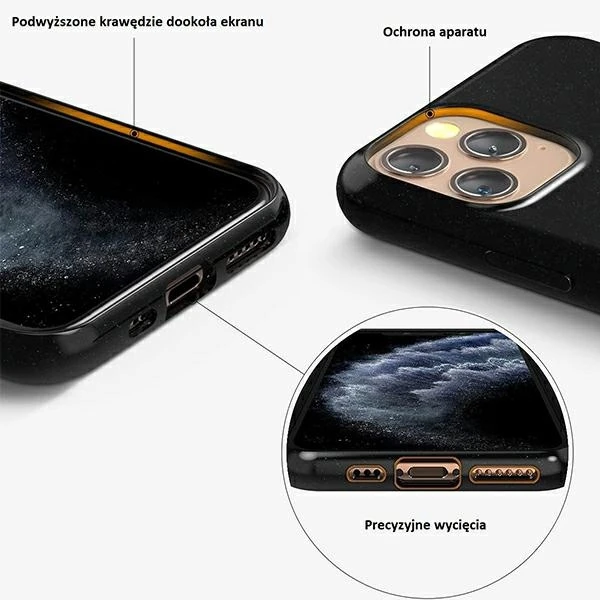 Dėklas MERCURY JELLY CASE Juodas IPHONE 12 PRO MAX