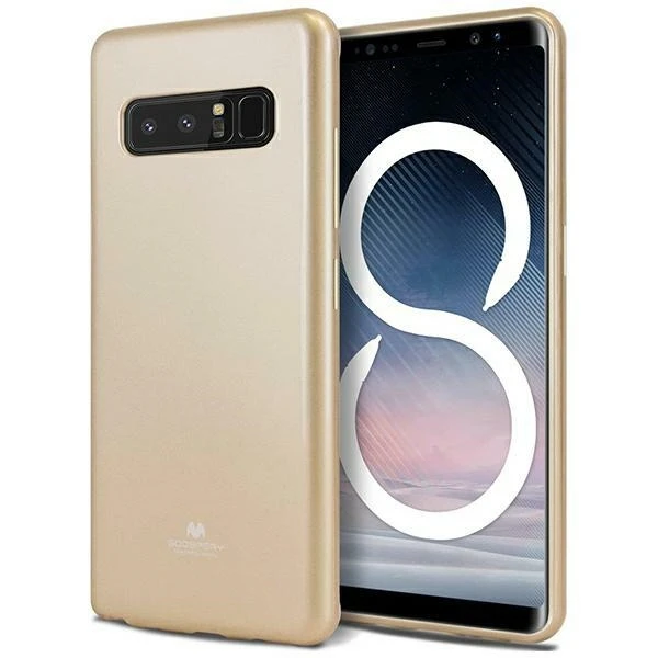 Dėklas MERCURY JELLY CASE GOLD IPHONE 12 PRO MAX