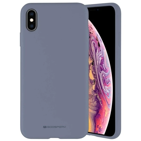 Dėklas Mercury Silikoninis dėklas Apple iPhone 14 Plus levandos pilka