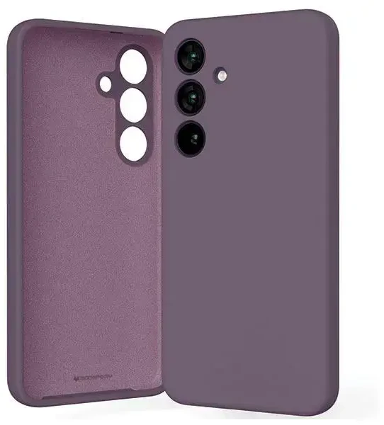 Mercury Silikoninis Samsung Galaxy S24 S921 dėklas telefonui violetinės spalvos