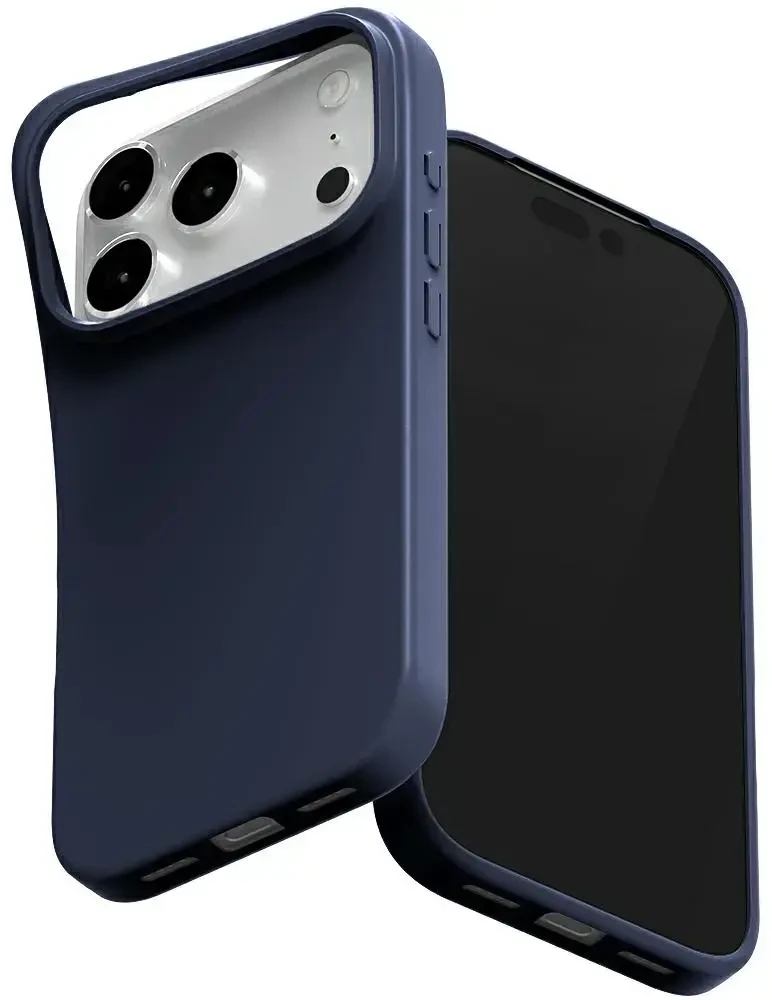 Dėklas Mercury Soft skirtas Apple iPhone 17 Pro mėlynos spalvos
