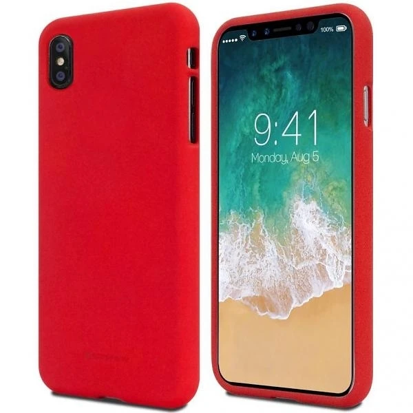 Dėklas Mercury Soft Jelly Case Samsung A725 A72 raudonas