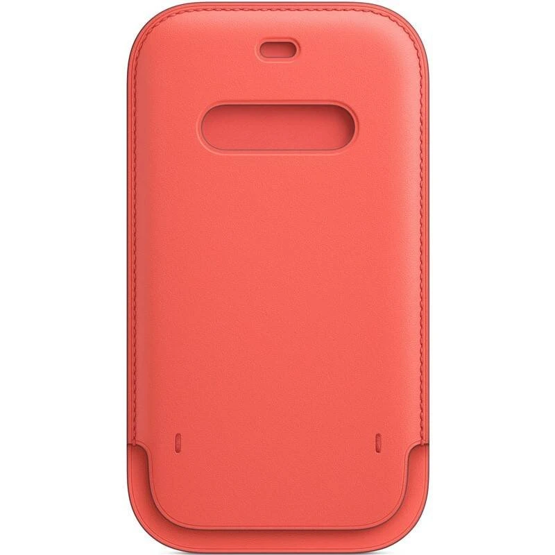 APPLE LEATHER SLEEVE DĖKLAS MHMN3ZM/A IPHONE 12 MINI Rožinis CITRUS ORIGINAL PRANCŪZIS